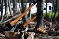 1844 Helko Werk Germany Förster 7 Piece Axe Set Black