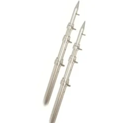 212 Main 18 ft. Top Gun Telescoping Outrigger Poles Aluminum Silver