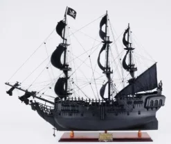 212 Main Black Pearl Pirate Ship Model Black