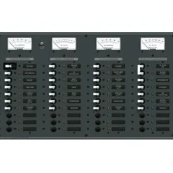 212 Main Blue Sea AC & DC Circuit Breaker Panel with White Switches