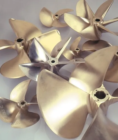 Acme 4-Blade Cup Propeller 12.5 X 15.5 RH 1″ Bore 0.105