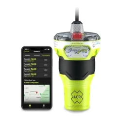ACR GlobalFix V6 GPS EPIRB SOS with Manual Release Bracket – Global Coverage & 10 Year Battery Life