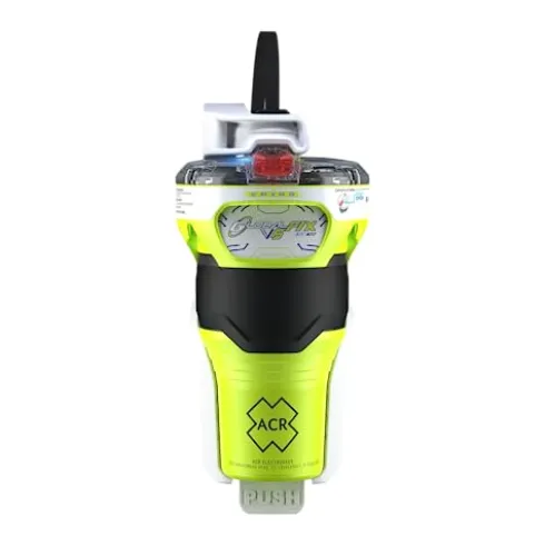 ACR GlobalFix V6 GPS EPIRB SOS with Manual Release Bracket – Global Coverage & 10 Year Battery Life