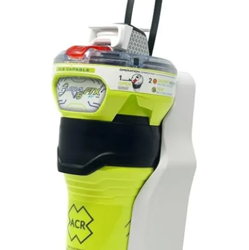 ACR GlobalFix V6 GPS EPIRB SOS with Manual Release Bracket – Global Coverage & 10 Year Battery Life