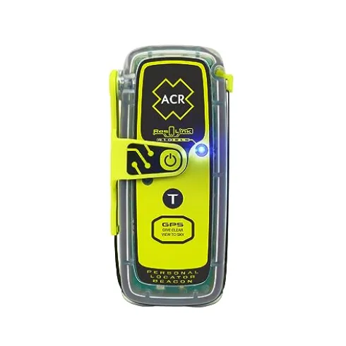 ACR GlobalFix V6 RLS EPIRB Survival Kit with ResQLink 410 RLS PLB and Ditchbag Yellow
