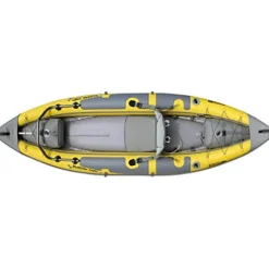 Advance Elements StraitEdge™ Angler Inflatable Fishing Kayak with Rod Holders Yellow