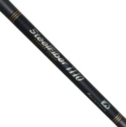 Aerotech SteelFiber Black Label Private Reserve i110 Iron Shafts 5-PW – Set of 6 Shafts – .370 Parallel Tip – Regular F3