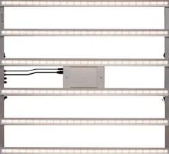 AGL V6-Pro Full Spectrum LED Grow Light for Hydroponics