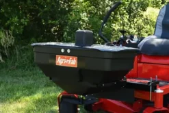 Agri-Fab 45-0627 Zero Turn Mower Electric Spreader 125 lb Hopper Capacity Black