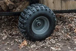 Agri-Fab 1,250-Pound ATV/UTV Swivel Steel Dump Cart Orange/Black