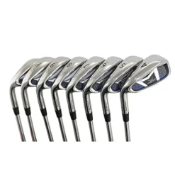AGXGOLF Men’s Left Hand Regular Flex Tour Irons Set with Steel Shafts
