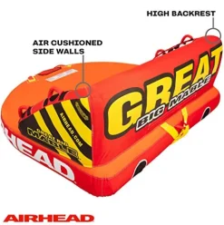 AIRHEAD Great Big Mable Towable Orange Red Yellow