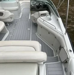 Algasan EVA Faux Teak Decking Floor for 2007 Crownline 240EX Cockpit Mat – Multiple Color Options Available