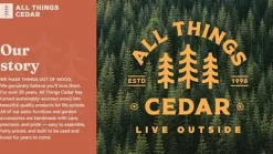 All Things Cedar 8-Ft Garden Arbor Trellis for Climbing Plants Natural