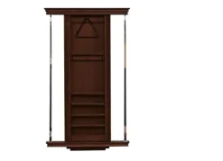 AMERICAN HERITAGE BILLIARDS Venice Cue Rack + Suede Finish