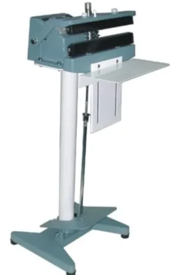 American International Electric AIE-202CH Heat Foot Sealer with Temperature Control and Pedestal Stand