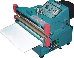 American International Electric Heavy Duty Impulse Heat Sealer 12″ Aqua Blue