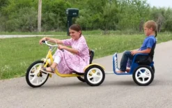 AmishToyBox.com Groffdale Chopper Deluxe Kid’s Trike Red