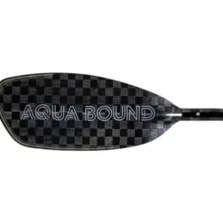 AQUA BOUND Aerial Major Carbon Versa-Lok Bent Shaft Kayak Paddle 4-Piece Black
