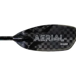 AQUA BOUND Aerial Major Carbon Versa-Lok Straight Shaft 2-Piece Kayak Paddle Black