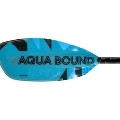 AQUA BOUND Fiberglass Versa-Lok Bent Shaft Kayak Paddle Blue 200-205 cm