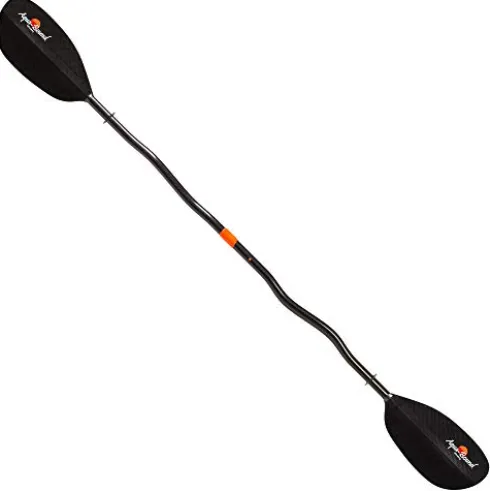 AQUA BOUND Whiskey Carbon Bent Shaft Kayak Paddle