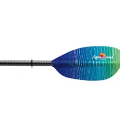 AQUA BOUND Whiskey Fiberglass Bent Shaft 2-Piece Kayak Paddle Fuego