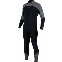 Aqua Lung Aquaflex 5mm Wetsuit Men Large Gray Orange
