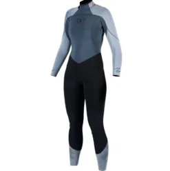 Aqua Lung Aquaflex 3mm Wetsuit Women Medium Gray Orange