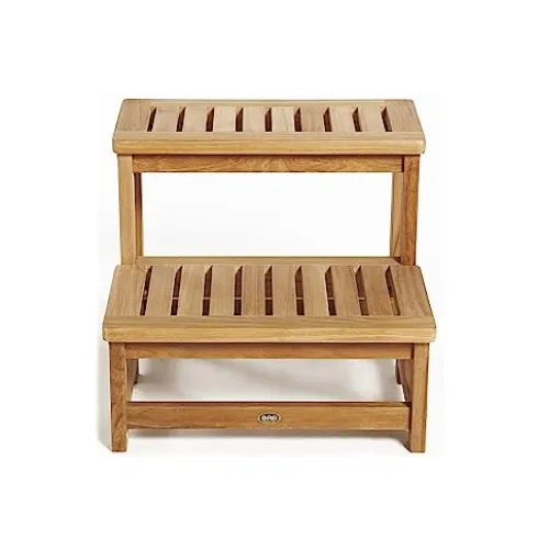 Arb Teak & Specialties Hot Tub Step 24″ Brown