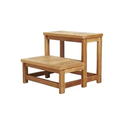 Arb Teak & Specialties Hot Tub Step 24″ Brown