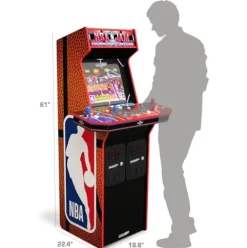 ARCADE1UP NBA Jam 30th Anniversary Deluxe Arcade Machine Multi