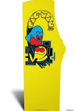 ARCADE1UP PAC-Man Deluxe Arcade Machine 5ft 14 Classic Games Yellow