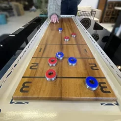 Archtwain Shuffle Board Wall Deco White
