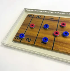 Archtwain Shuffle Board Wall Deco White