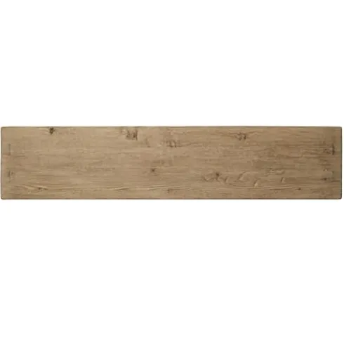 Artissance 70 Inches Waterfall Bench Reclaimed Pinewood Whitewash