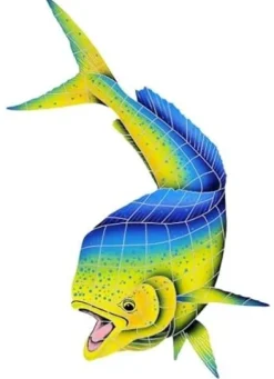 Artistry in Mosaics Mahi Left Facing Ceramic Swimming Pool Mosaic