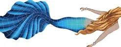 Artistry in Mosaics Mermaid Ceramic Pool Mosaic (24″ x 60″)
