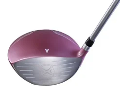 Aspire XD1 Ladies Womens Complete Golf Clubs Set Titanium Driver, Fairway, Hybrid, Irons, Putter, Stand Bag, 3 H/C’s Pink