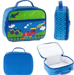 AVENTIS Child’s Espresso Table Set with Shelf & 2 Chairs + Blue Automobile Travel Bundle Ages 3+