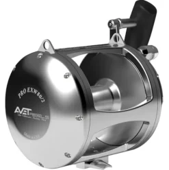 Avet PRO EXW 80 2SPD Right Hand Fishing Reel Silver