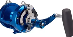 Avet 2-Speed Reel Blue Right