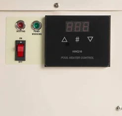 AYCHLG Mini Swimming Pool Heater Thermostat 65000Btu/Hr 240V Gold