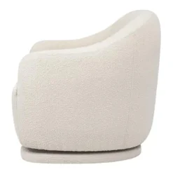 babyletto Foy Glider Ivory Boucle Greenguard Gold CertiPUR-US Certified