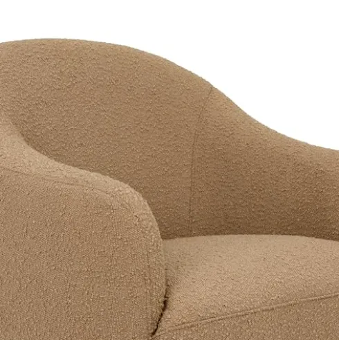Babyletto Foy Glider Sand Boucle Greenguard Gold CertiPUR-US Certified