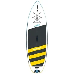 Badfish River Shred Inflatable Stand Up Paddle Board White/Yellow