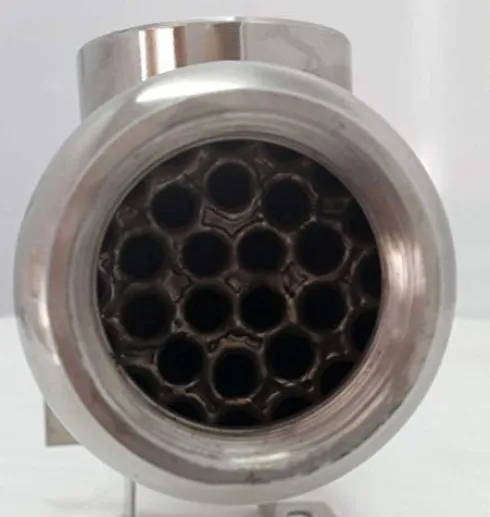 Badgerpipe Titanium Tube & Shell Heat Exchanger for Saltwater Pools/Spa 600,000 BTU