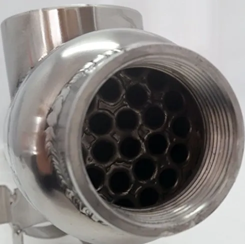 Badgerpipe Titanium Tube and Shell Heat Exchanger 1200 SS