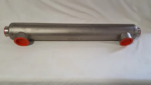Badgerpipe Titanium Tube and Shell Heat Exchanger 1200 SS