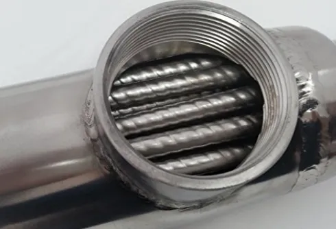 Badgerpipe Titanium Tube and Shell Heat Exchanger 1200 SS